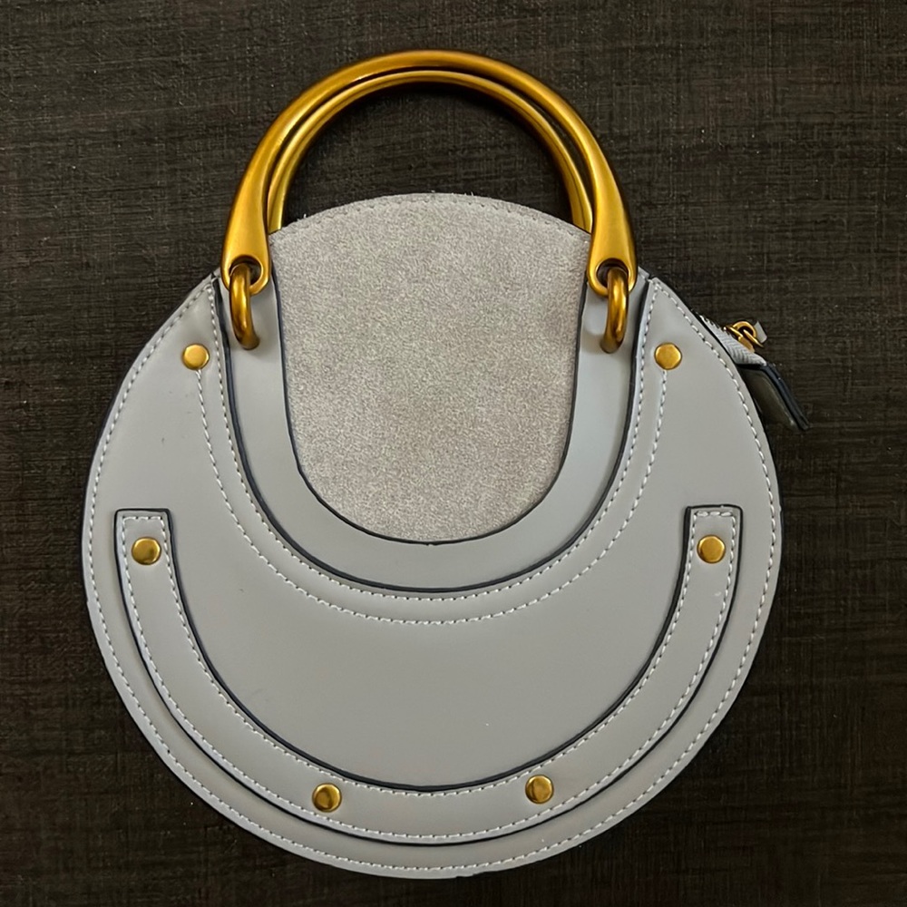 Faux Leather Pixie Crossbody Bag